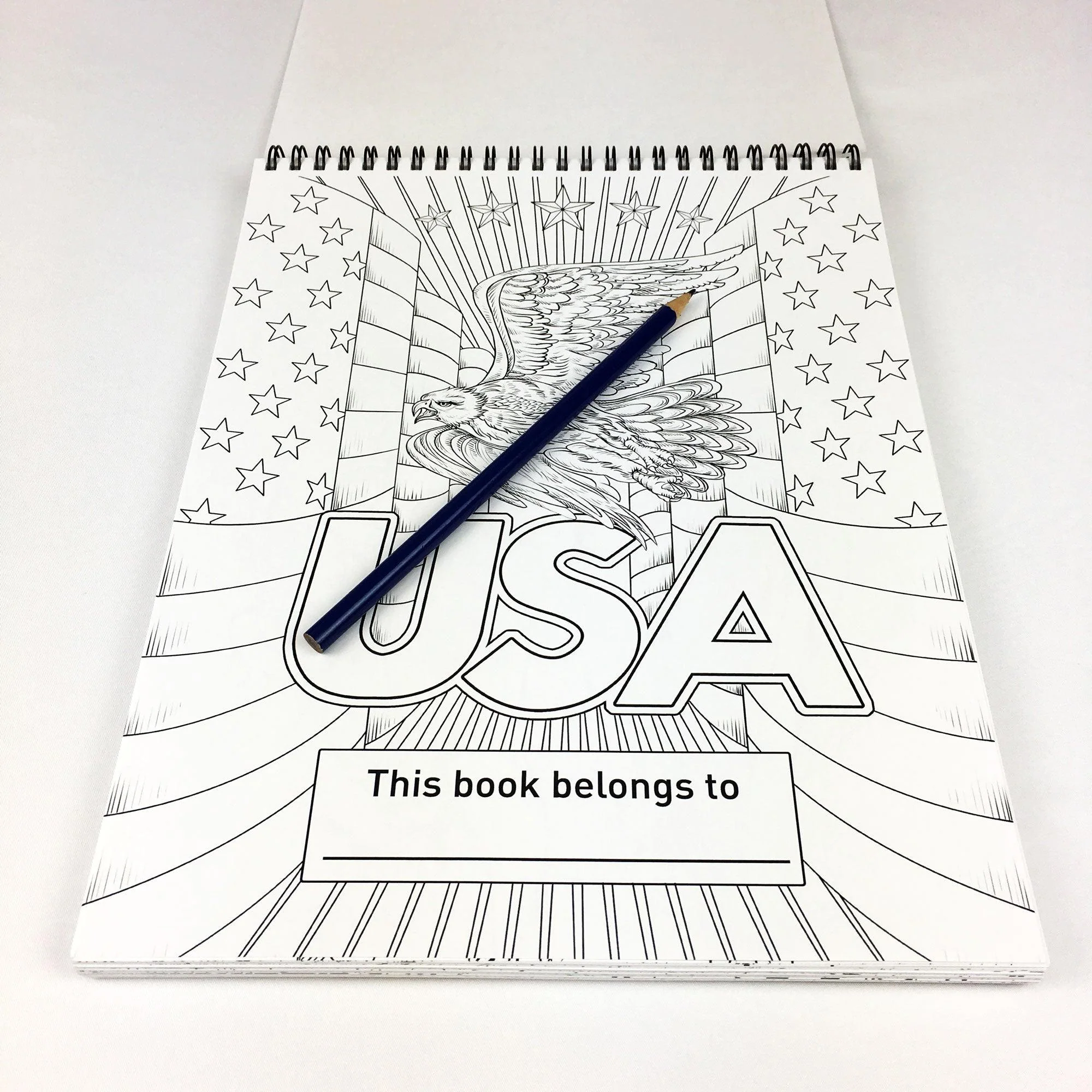 AMERICA Adult Coloring Book - Image 4