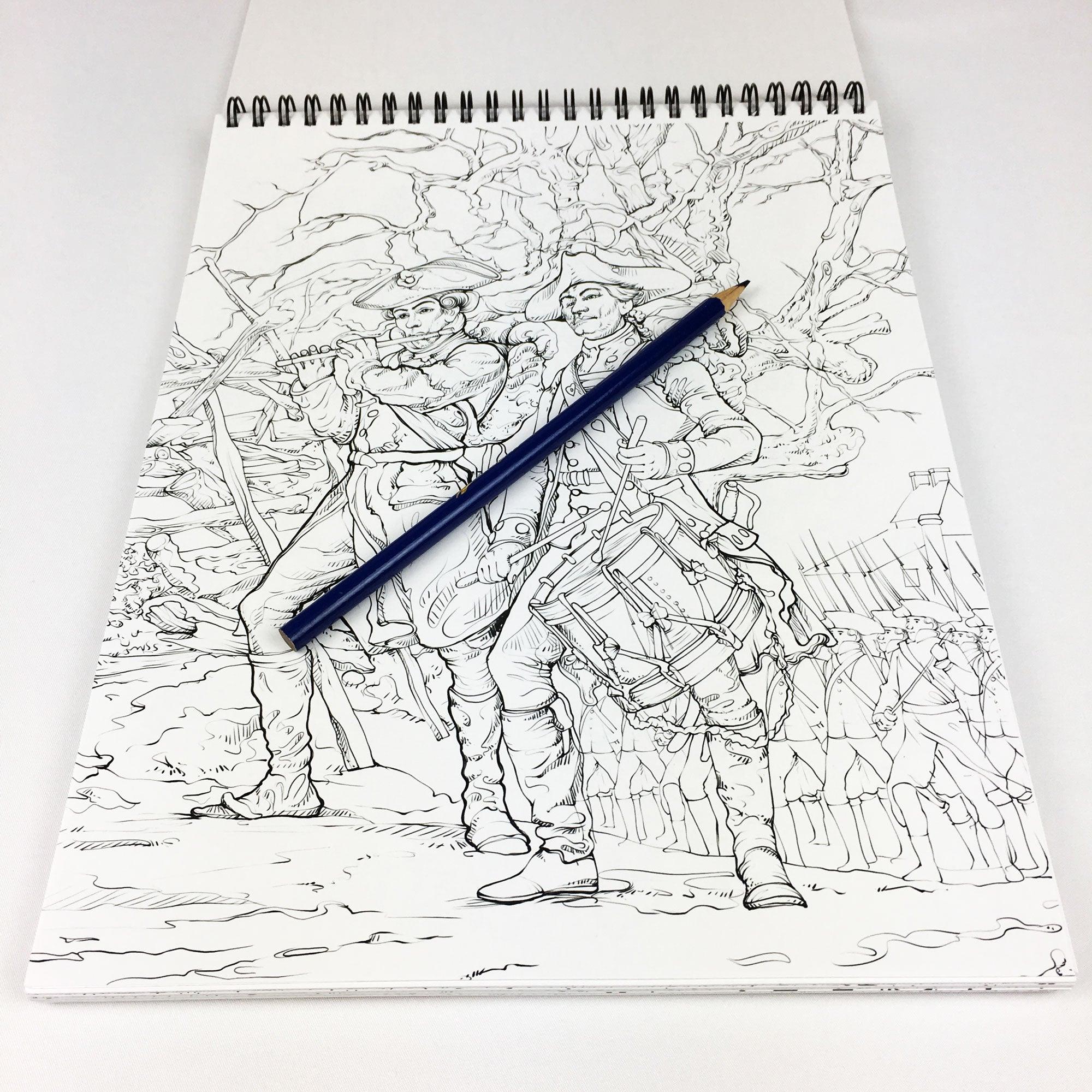 AMERICA Adult Coloring Book - Image 7