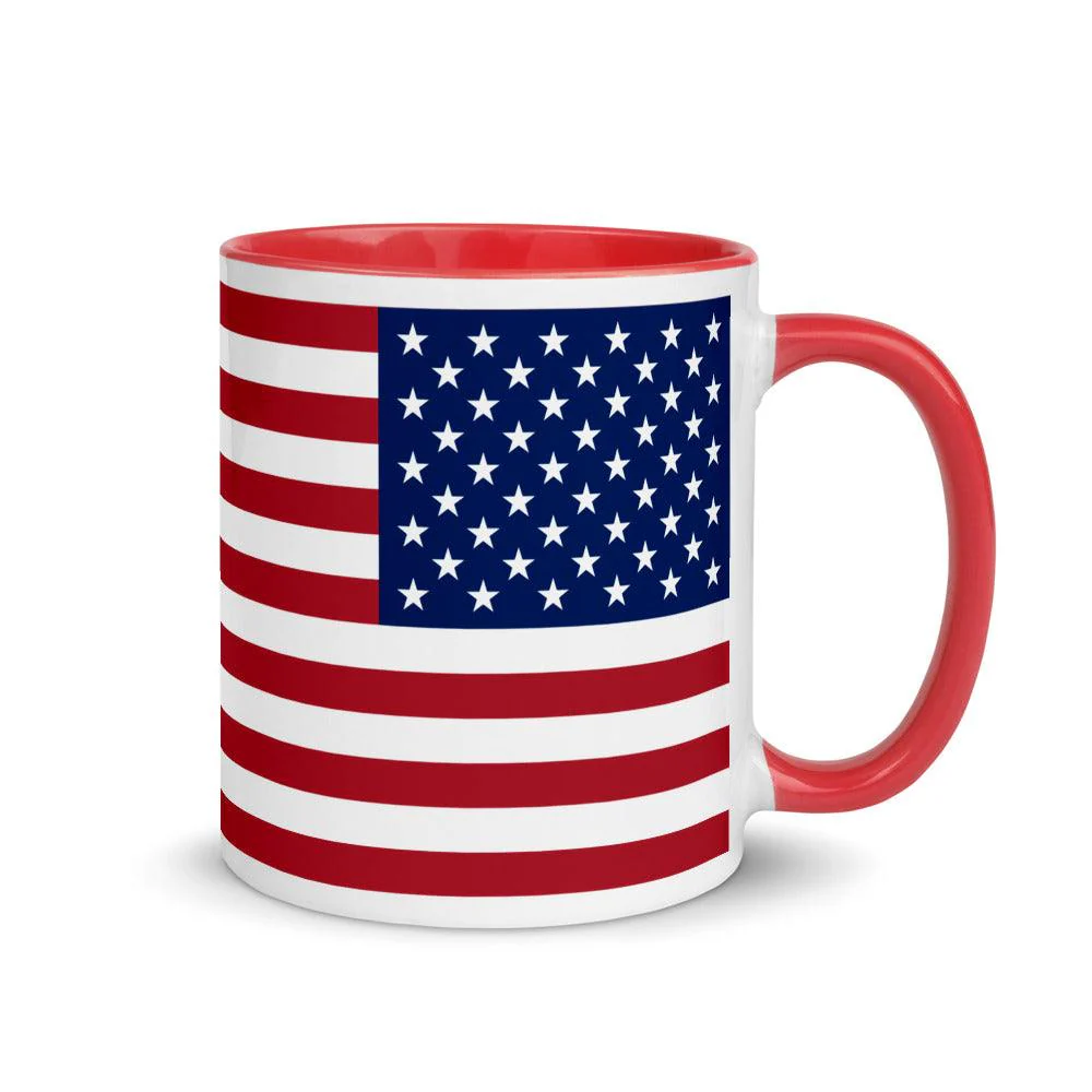 American Flag Mug - 11 oz. - Image 4