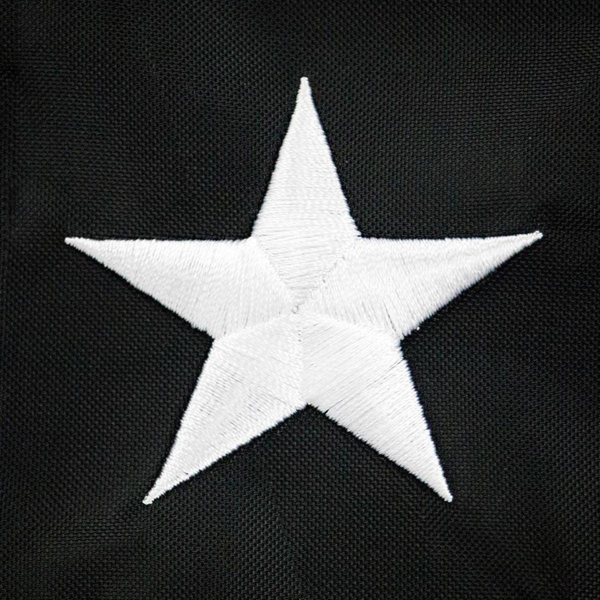Thin Blue Line American Flag (3x5 foot) Embroidered Stars & Sewn Stripes - Image 9