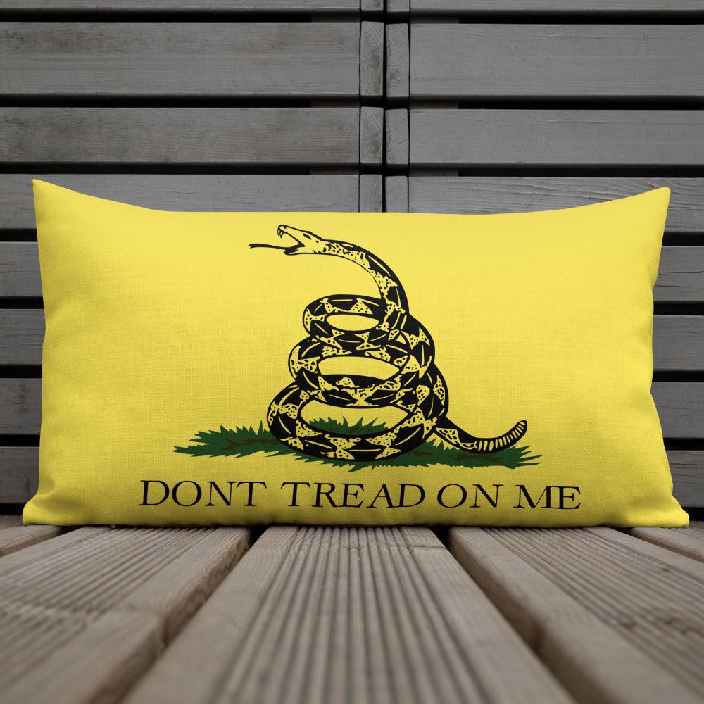 Don't Tread On Me Premium Throw Pillows - Image 11