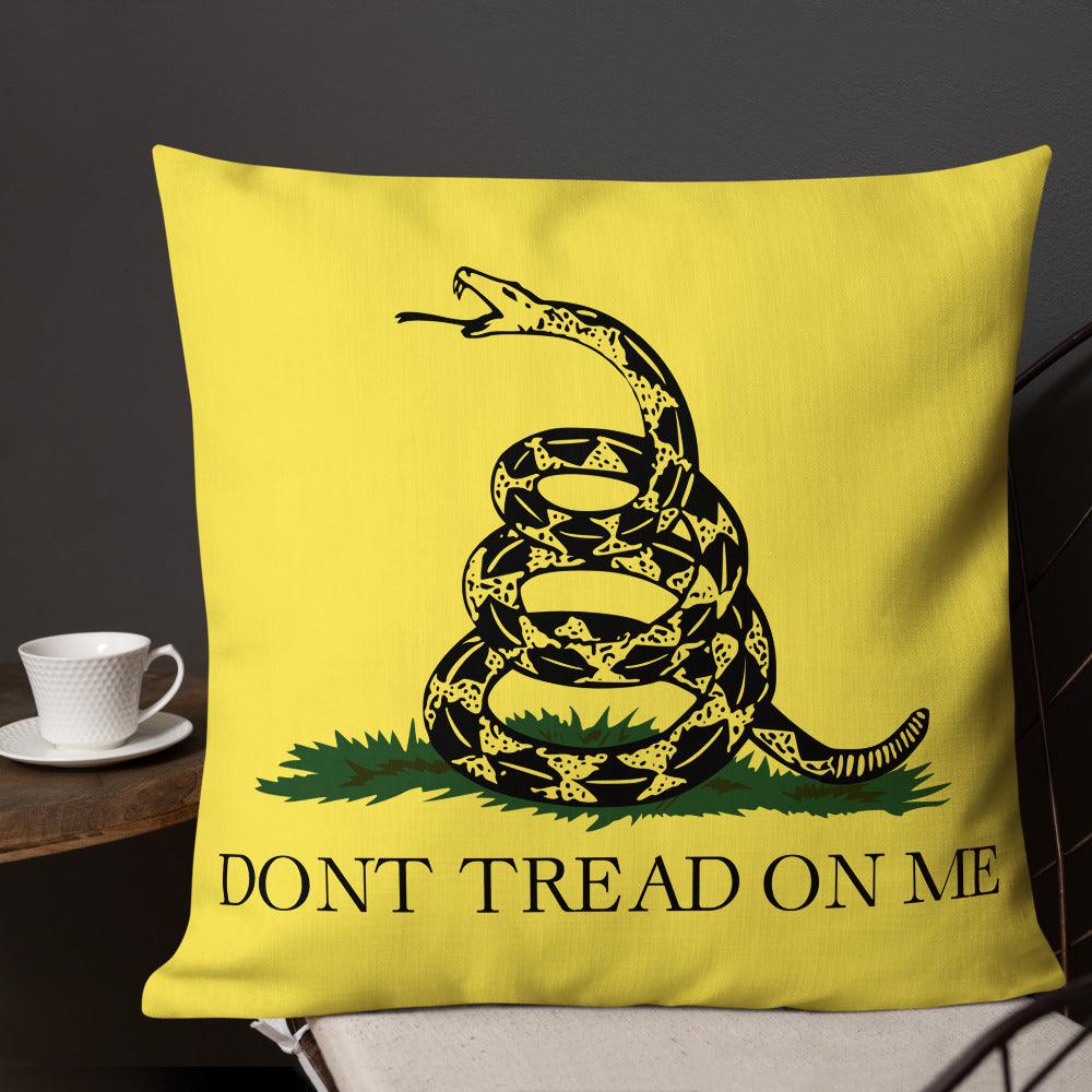 Don't Tread On Me Premium Throw Pillows - Image 12