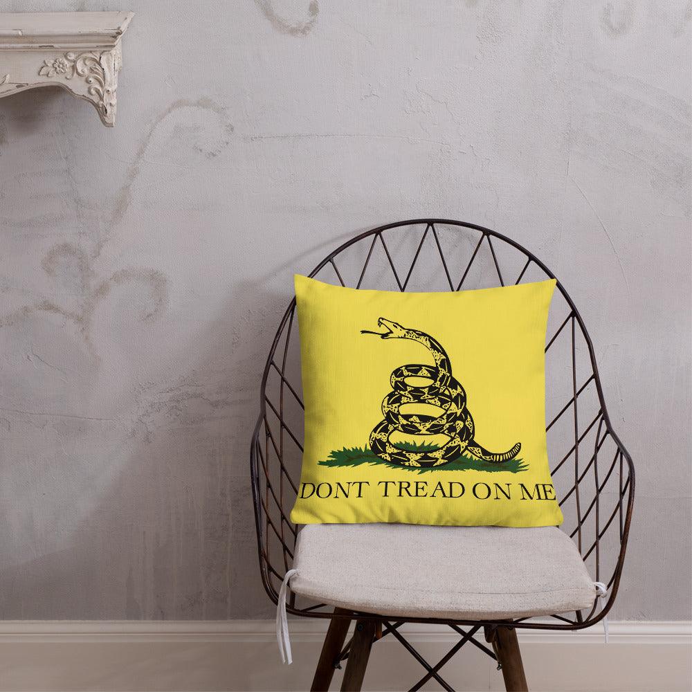 Don't Tread On Me Premium Throw Pillows - Image 4