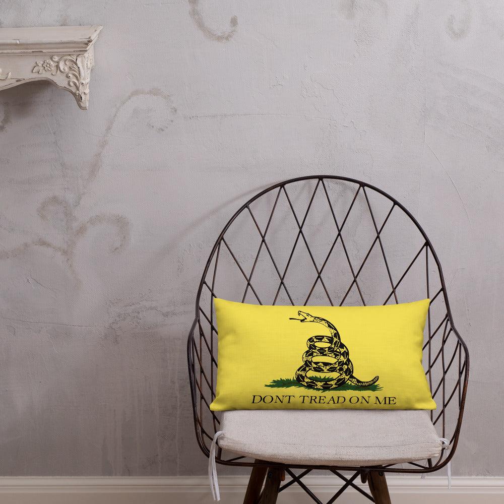 Don't Tread On Me Premium Throw Pillows - Image 5