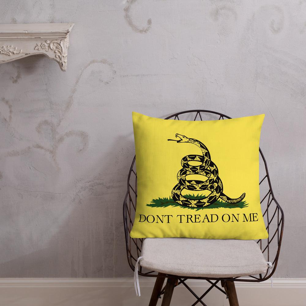 Don't Tread On Me Premium Throw Pillows - Image 6
