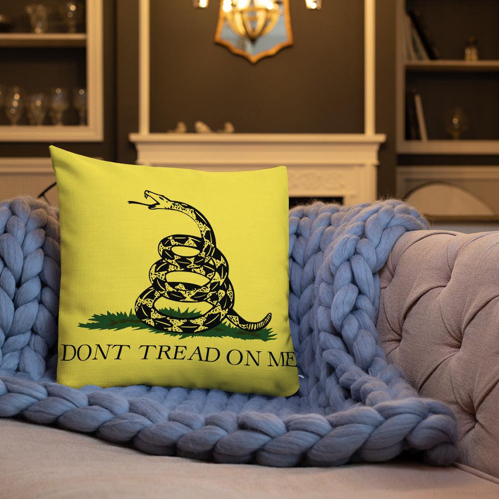 Don't Tread On Me Premium Throw Pillows - Image 7