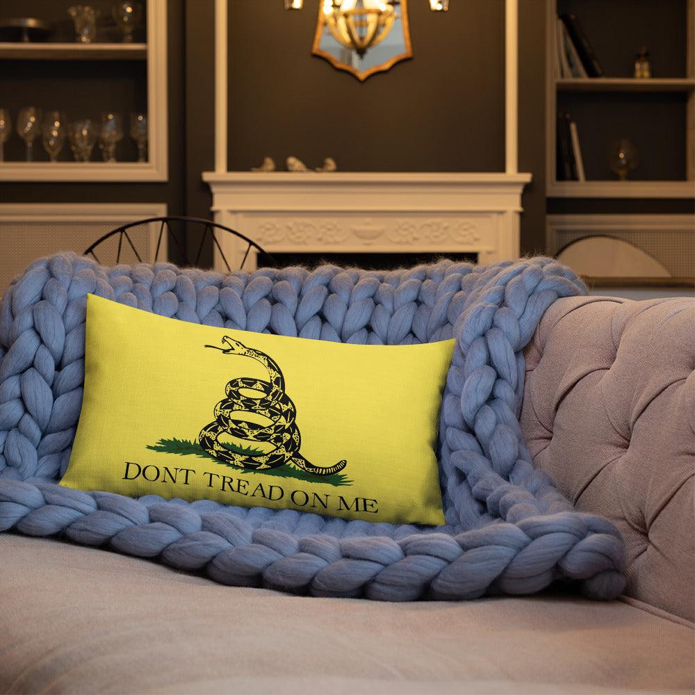 Don't Tread On Me Premium Throw Pillows - Image 8