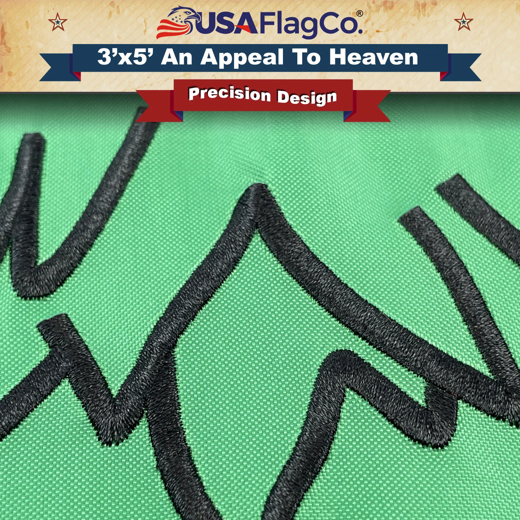 An Appeal To Heaven Flag (3x5 foot) Double-sided Embroidered - Image 5