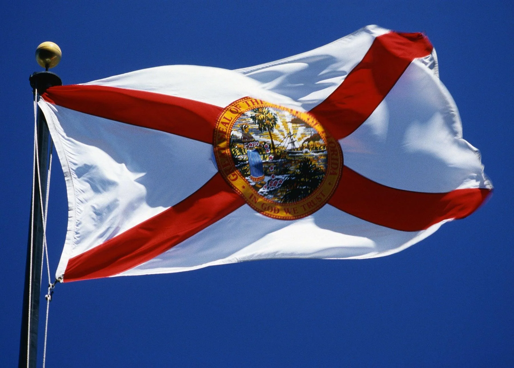 Florida State Flag Made in USA – Heavy Duty Nylon - Image 3