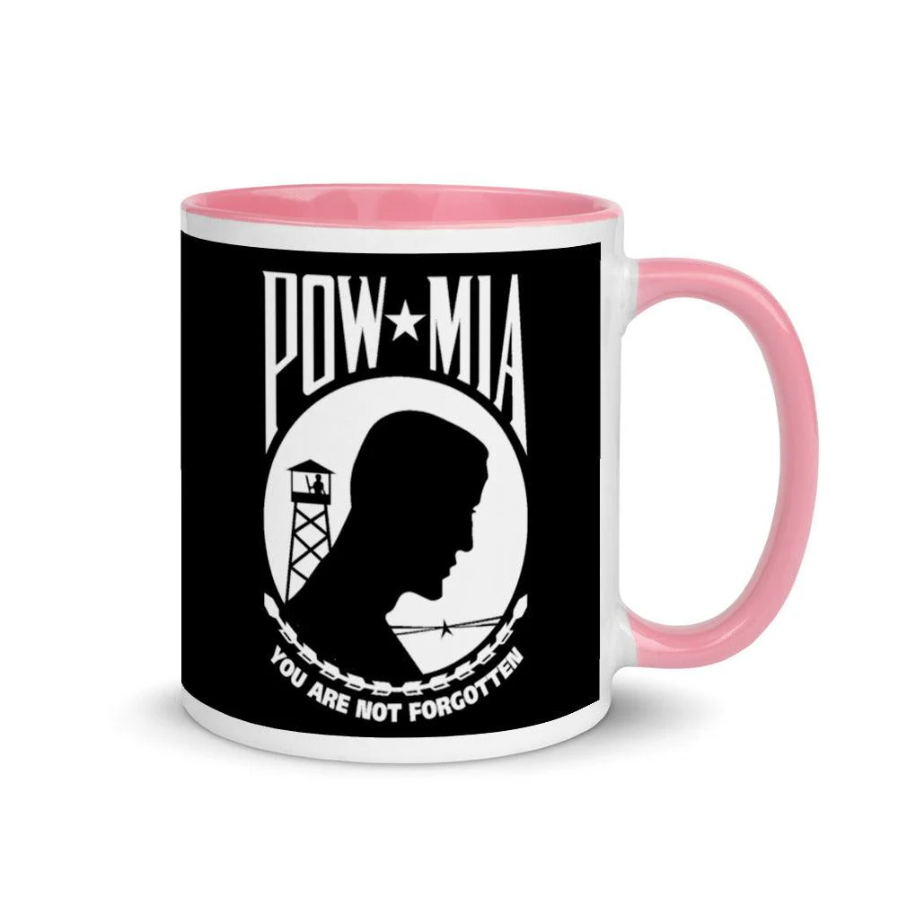 POW MIA Mug - 11 oz. Black Mug - Image 13