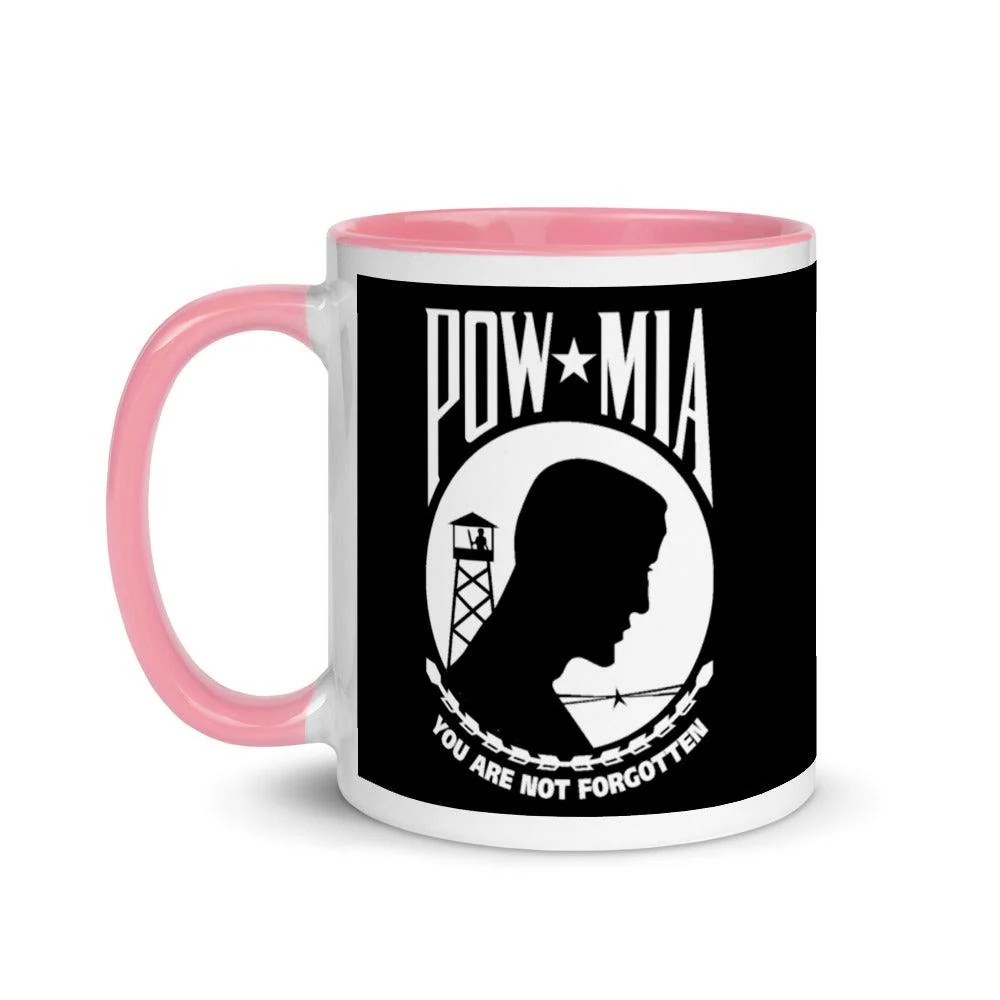 POW MIA Mug - 11 oz. Black Mug - Image 15
