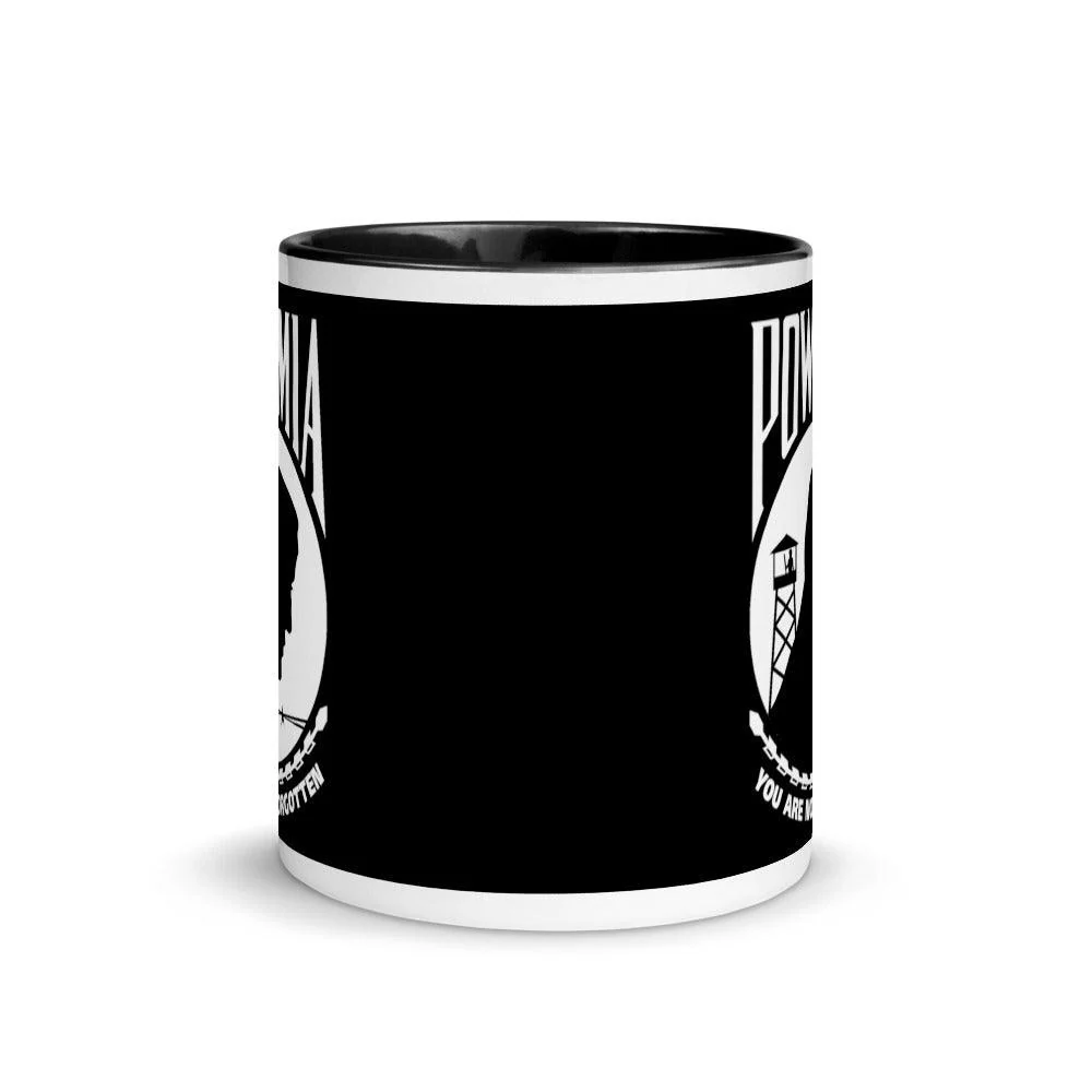 POW MIA Mug - 11 oz. Black Mug - Image 3