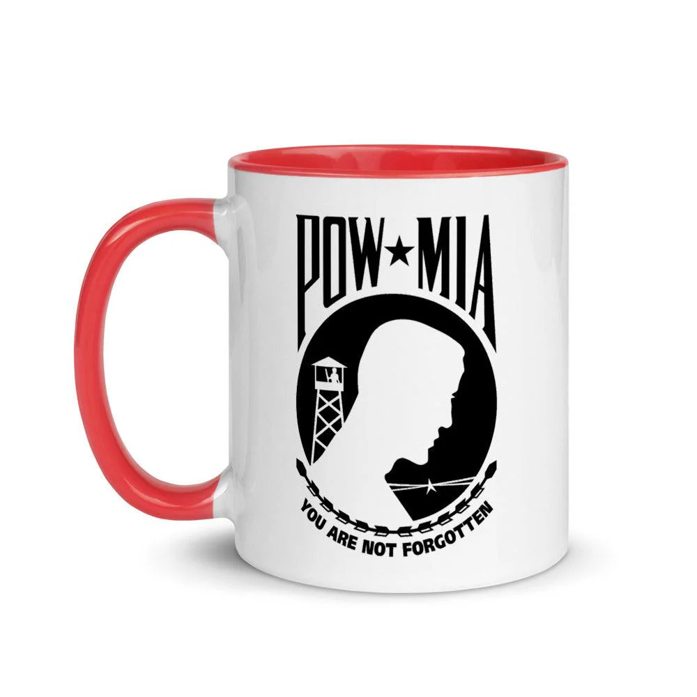 POW MIA Mug - 11 oz. White Mug - Image 6