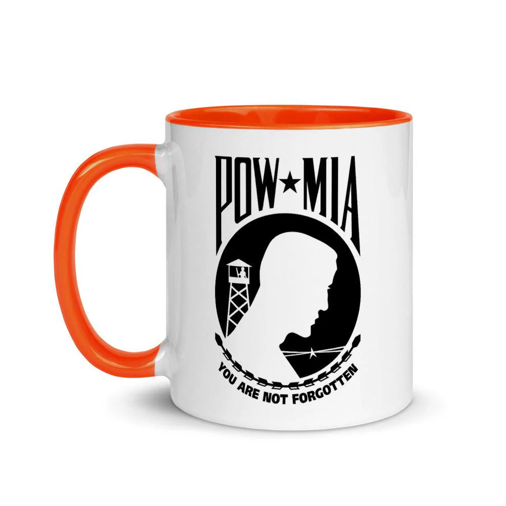 POW MIA Mug - 11 oz. White Mug - Image 9