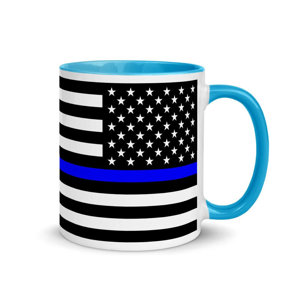 Thin Blue Line Mug - 11 oz. - Image 10
