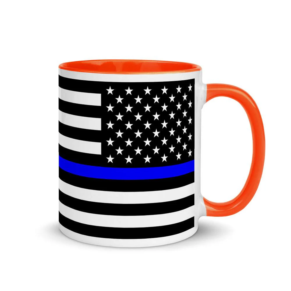 Thin Blue Line Mug - 11 oz. - Image 7