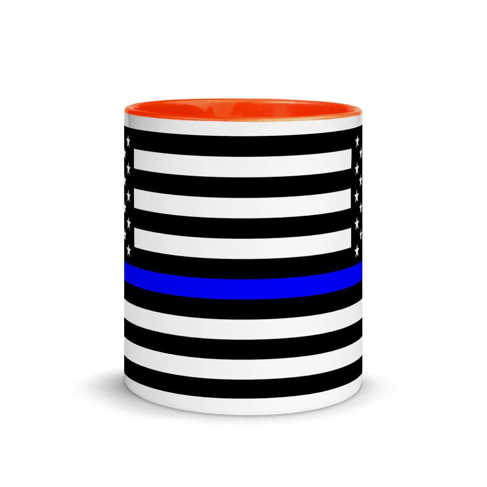 Thin Blue Line Mug - 11 oz. - Image 8