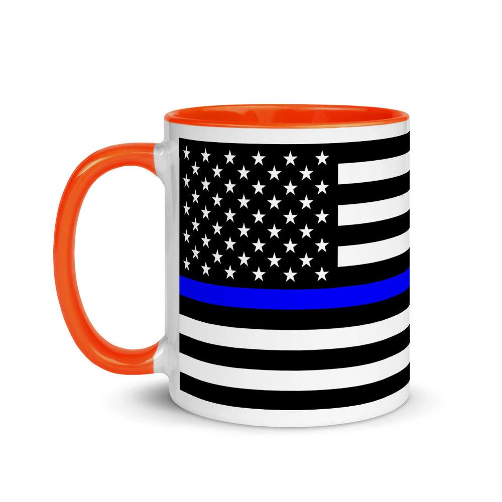 Thin Blue Line Mug - 11 oz. - Image 9